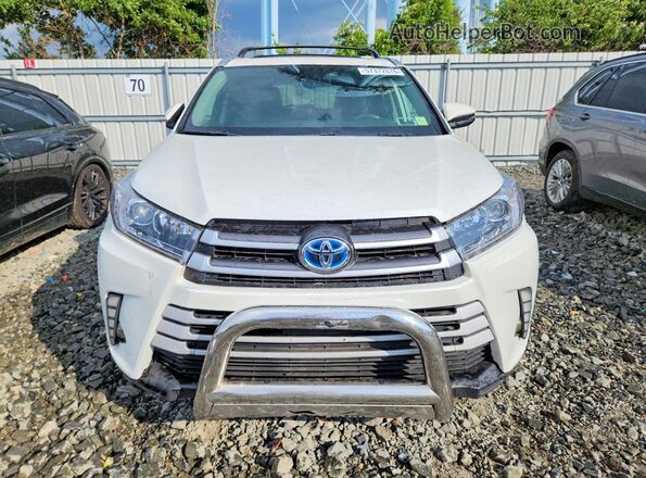 5TDDCRFH7GS014737 2016 TOYOTA HIGHLANDER White Vista frontal