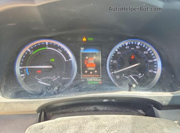 5TDDGRFH5HS029565 2017 TOYOTA HIGHLANDER Gray Instrument cluster view
