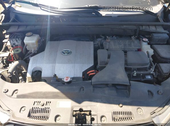 5TDDGRFHXJS047727 2018 TOYOTA HIGHLANDER HYBRID Black უკანა ხედი