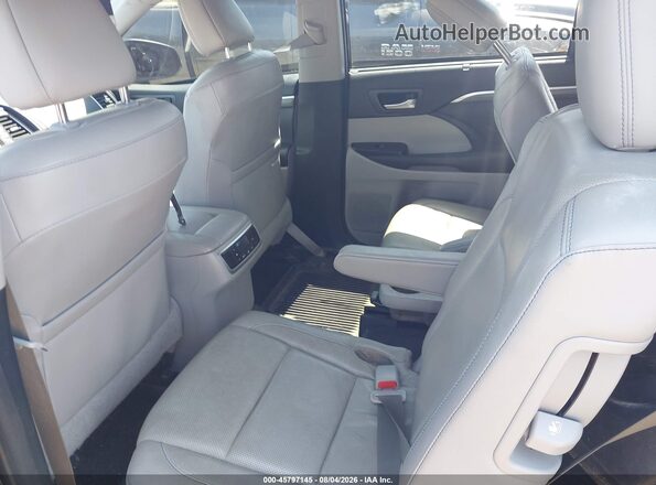 5TDDGRFHXJS047727 2018 TOYOTA HIGHLANDER HYBRID Black VIN კოდის სტიკერის ხედი