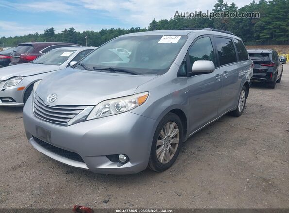 5TDDK3DC3GS135742 2016 TOYOTA SIENNA Silver Przód lewy