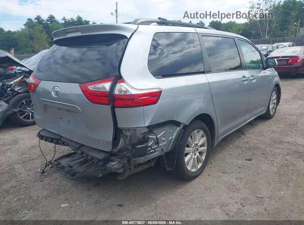 5TDDK3DC3GS135742 2016 TOYOTA SIENNA Silver Tył prawy