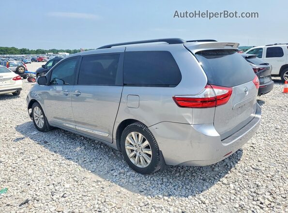 5TDDK3DC3GS140519 2016 TOYOTA SIENNA Silver Հետևի ձախ
