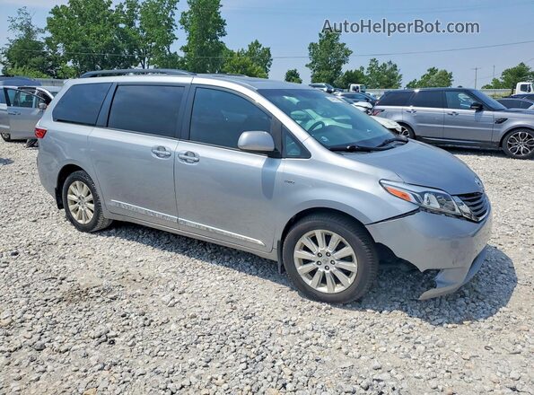 5TDDK3DC3GS140519 2016 TOYOTA SIENNA Silver Առջևի աջ