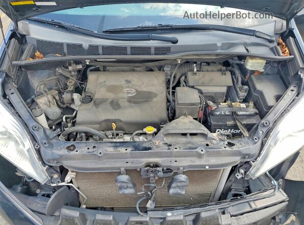 5TDDK3DC5GS139808 2016 TOYOTA SIENNA Black Շարժիչի բաժամունքի տեսք