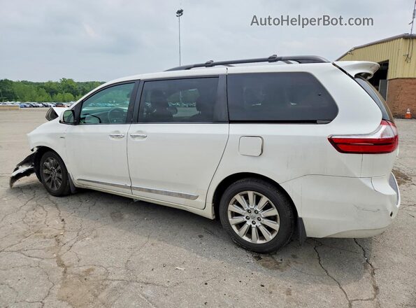 5TDDK3DC7GS139390 2016 TOYOTA SIENNA White Rear left