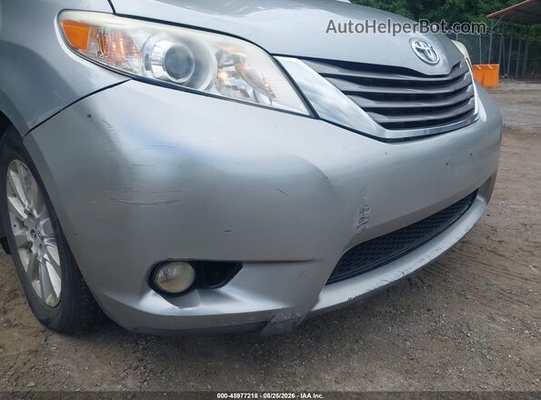 5TDDK3DC7GS140801 2016 TOYOTA SIENNA Silver წინა ხედი