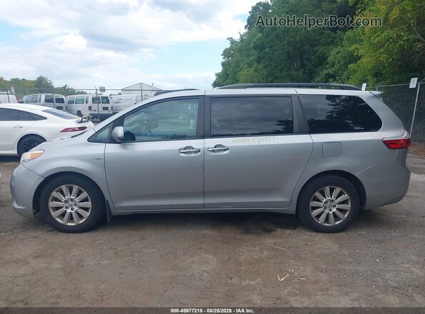 5TDDK3DC7GS140801 2016 TOYOTA SIENNA Silver სალონის 360-გრადუსიანი ხედი