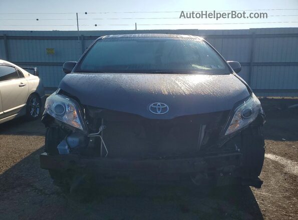 5TDDK3DC7GS142693 2016 TOYOTA SIENNA Gray Դիմացի տեսք