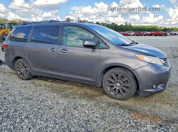 5TDDK3DC7GS144329 2016 TOYOTA SIENNA Gray Delantero derecho