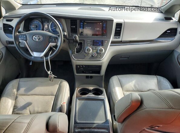 5TDDK3DC7GS144329 2016 TOYOTA SIENNA Gray Vista del salpicadero