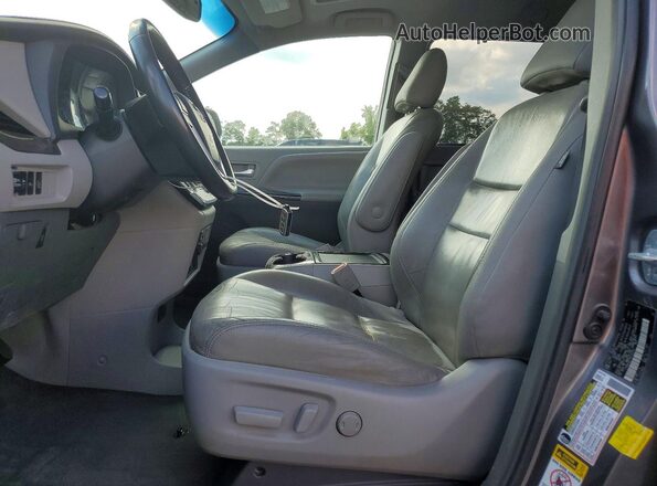 5TDDK3DC7GS144329 2016 TOYOTA SIENNA Gray Vista interior delantera