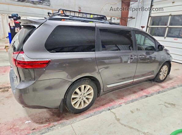 5TDDK3DC7GS146257 2016 TOYOTA SIENNA Charcoal Առջևի աջ