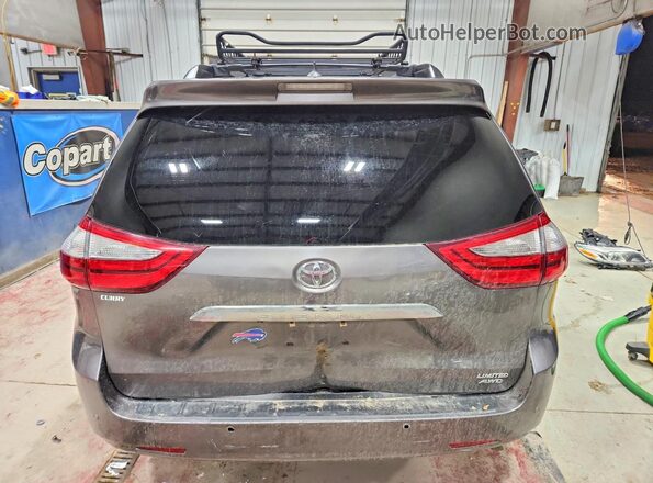 5TDDK3DC7GS146257 2016 TOYOTA SIENNA Charcoal Շարժիչի բաժամունքի տեսք