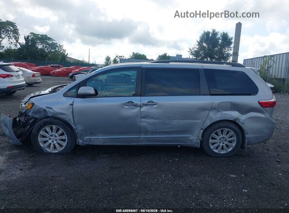 5TDDK3DCXGS136712 2016 TOYOTA SIENNA Silver Սալոնի 360 աստիճան տեսք