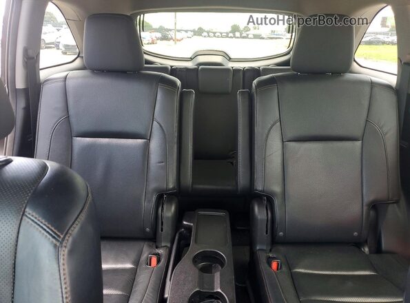 5TDDKRFH4GS253116 2016 TOYOTA HIGHLANDER Gray Widok tylnych siedzeń