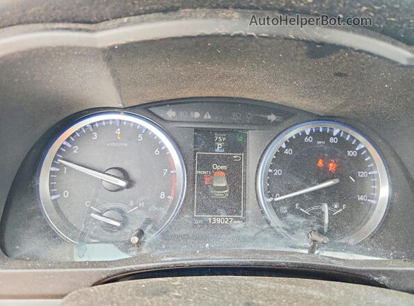 5TDDKRFH4GS259675 2016 TOYOTA HIGHLANDER Black Vista del cuadro de instrumentos