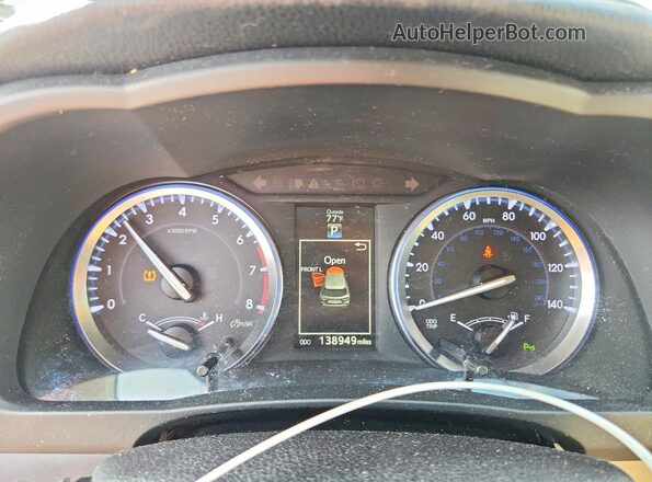 5TDDKRFH4GS296404 2016 TOYOTA HIGHLANDER Black Սարքավորումների վահանակի տեսք