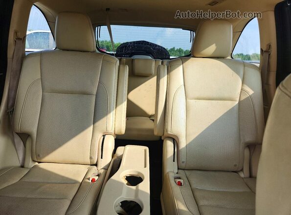 5TDDKRFH4GS296404 2016 TOYOTA HIGHLANDER Black Հետևի նստատեղերի տեսք