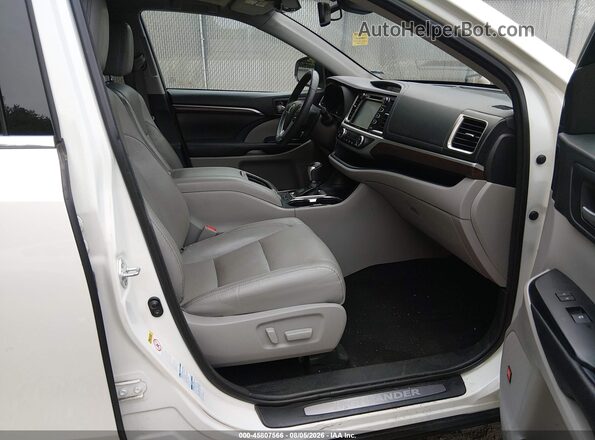 5TDDKRFH4GS347710 2016 TOYOTA HIGHLANDER White Սալոնի դիմացի տեսք