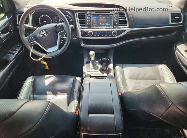 5TDDKRFH8GS346639 2016 TOYOTA HIGHLANDER White Dashboard view