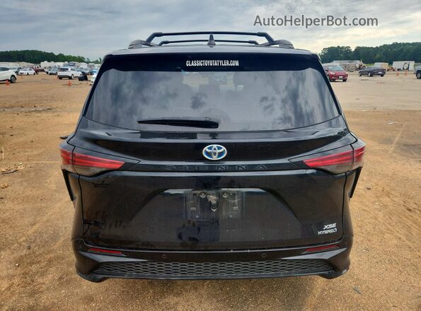5TDDRKEC0PS169352 2023 TOYOTA SIENNA Black Widok z tyłu