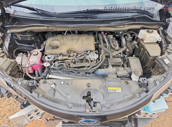 5TDDRKEC0PS169352 2023 TOYOTA SIENNA Black Widok komory silnika