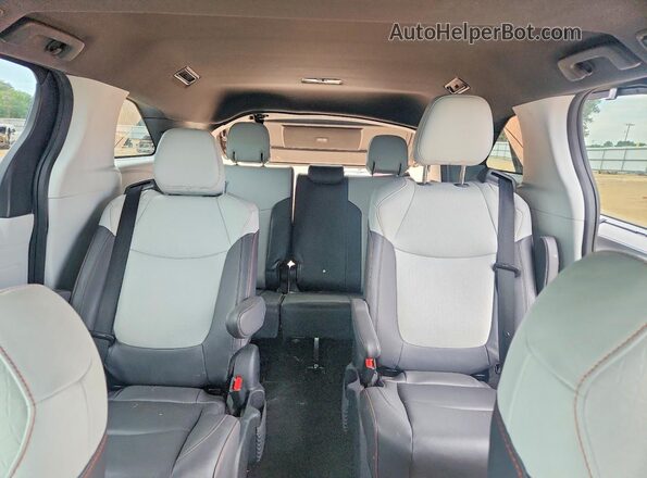 5TDDRKEC0PS169352 2023 TOYOTA SIENNA Black Widok tylnych siedzeń