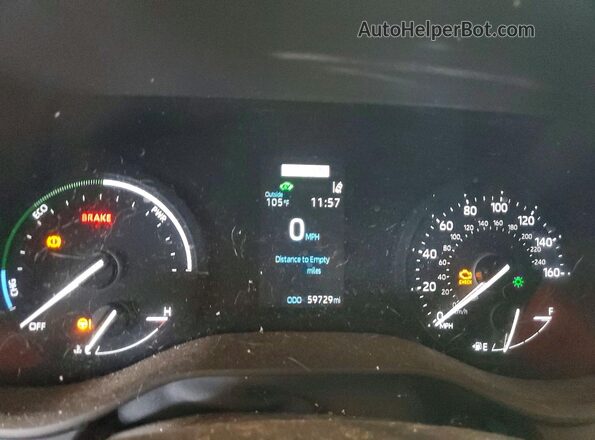5TDDRKEC1PS147473 2023 TOYOTA SIENNA White Vista del cuadro de instrumentos