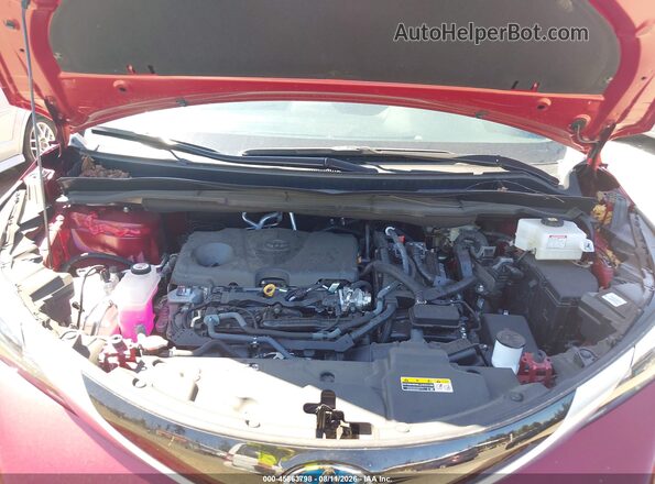 5TDDRKEC4RS183645 2024 TOYOTA SIENNA Red უკანა ხედი