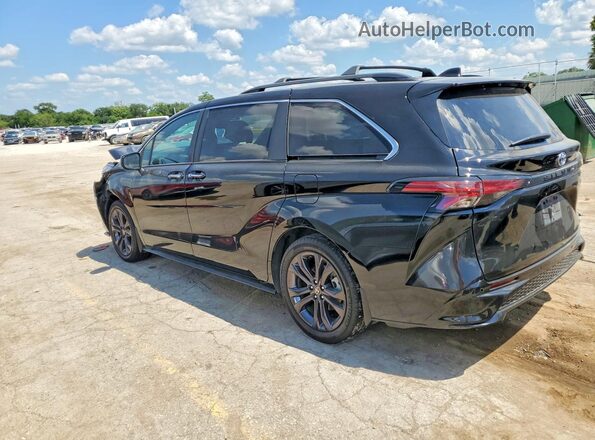 5TDDRKEC4RS224419 2024 TOYOTA SIENNA Black Հետևի ձախ