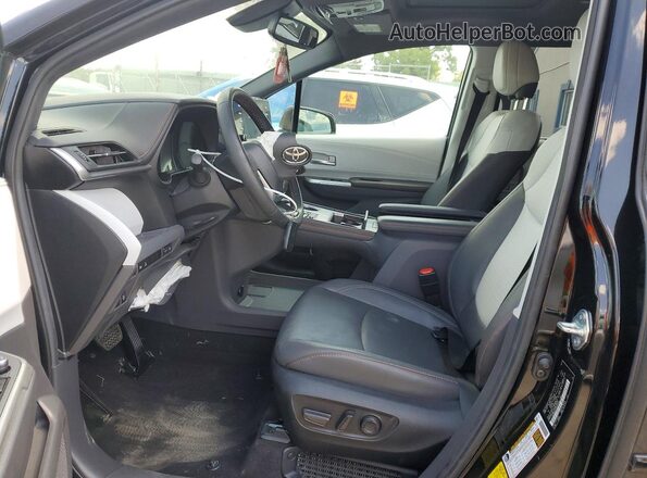 5TDDRKEC4RS224419 2024 TOYOTA SIENNA Black Սալոնի դիմացի տեսք