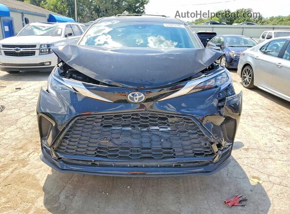 5TDDRKEC4RS224419 2024 TOYOTA SIENNA Black Դիմացի տեսք