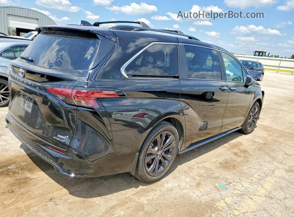 5TDDRKEC4RS224419 2024 TOYOTA SIENNA Black Հետևի աջ