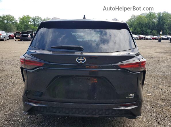 5TDDRKEC5MS045198 2021 TOYOTA SIENNA Black Հետևի տեսք