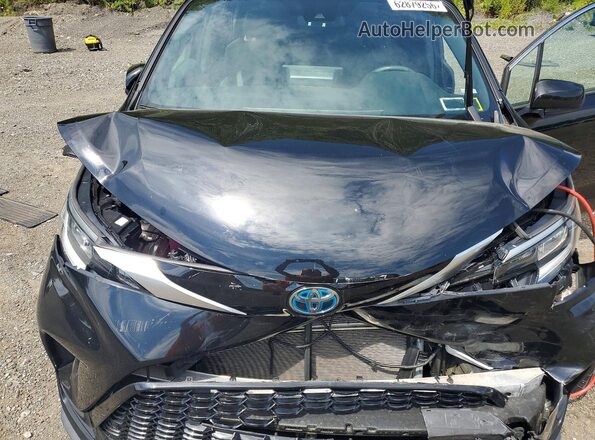 5TDDRKEC5MS045198 2021 TOYOTA SIENNA Black Շարժիչի բաժամունքի տեսք