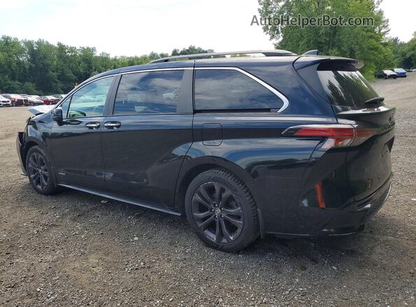 5TDDRKEC5MS045198 2021 TOYOTA SIENNA Black Հետևի ձախ