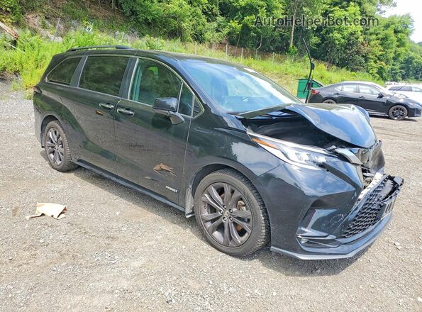 5TDDRKEC5MS045198 2021 TOYOTA SIENNA Black Առջևի աջ