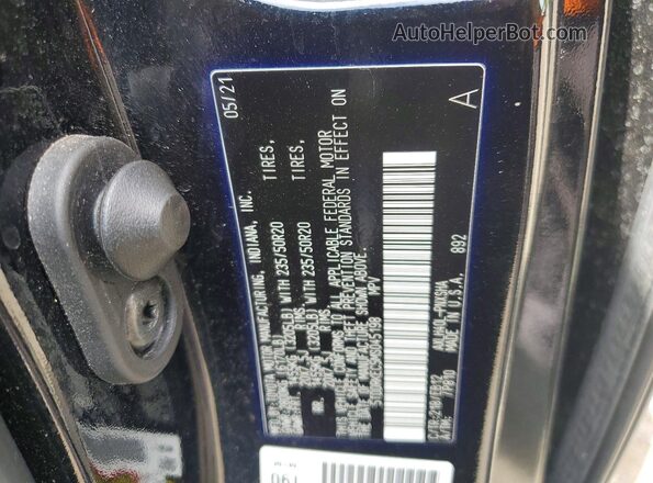 5TDDRKEC5MS045198 2021 TOYOTA SIENNA Black VIN կոդի պիտակի տեսք