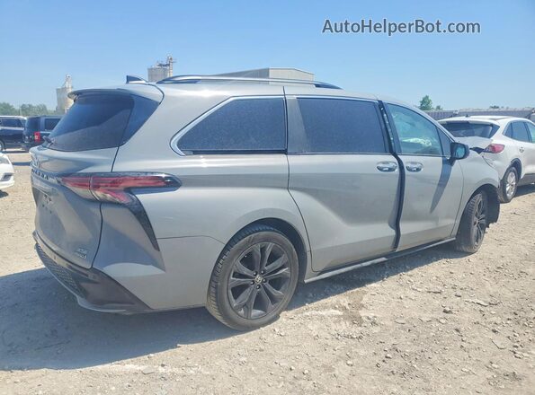5TDDRKEC6RS216967 2024 TOYOTA SIENNA Серый Задняя правая четверть