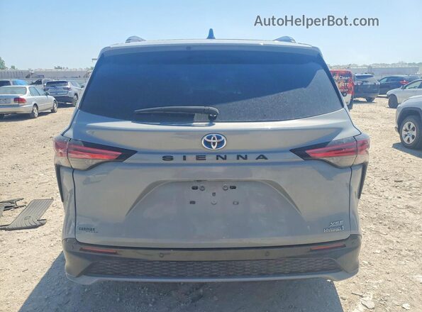 5TDDRKEC6RS216967 2024 TOYOTA SIENNA Серый Вид сзади