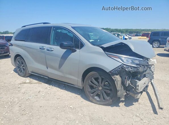 5TDDRKEC6RS216967 2024 TOYOTA SIENNA Серый Передняя правая четверть