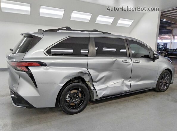 5TDDRKEC8MS053330 2021 TOYOTA SIENNA Серый Задняя правая четверть