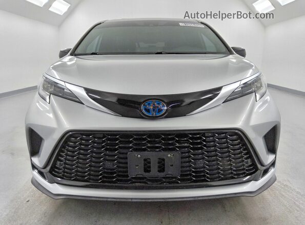 5TDDRKEC8MS053330 2021 TOYOTA SIENNA Серый Вид спереди