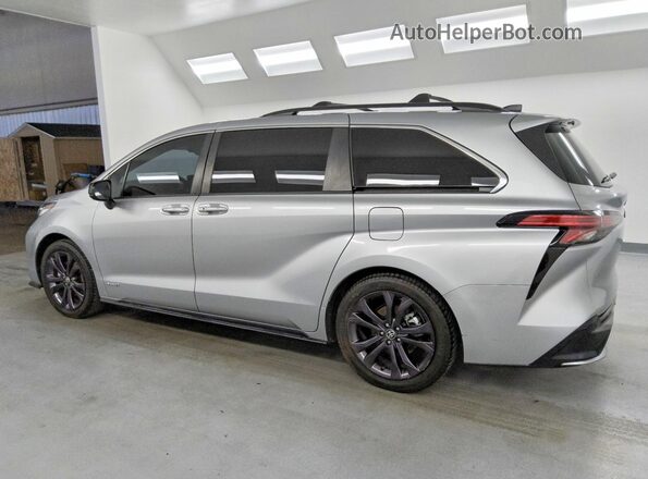 5TDDRKEC8MS053330 2021 TOYOTA SIENNA Серый Задняя левая четверть