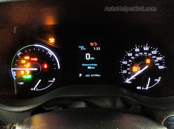 5TDDRKEC8MS053330 2021 TOYOTA SIENNA Серый Вид щитка приборов