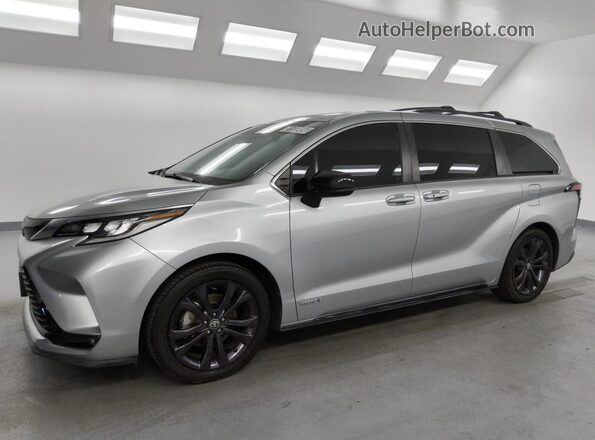 5TDDRKEC8MS053330 2021 TOYOTA SIENNA Серый 