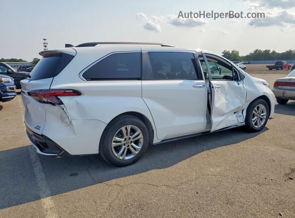 5TDDSKFC1MS016851 2021 TOYOTA SIENNA White უკანა მარჯვენა