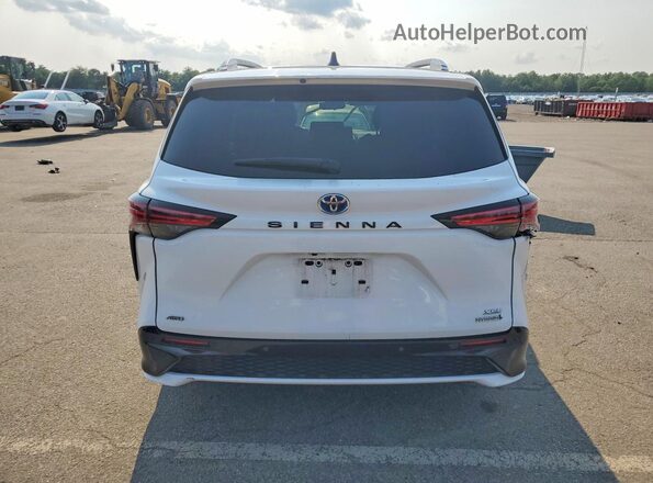 5TDDSKFC1MS016851 2021 TOYOTA SIENNA White უკანა ხედი