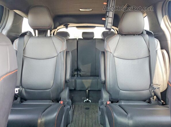 5TDDSKFC1MS016851 2021 TOYOTA SIENNA White უკანა სავარძლების ხედი